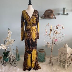 Leopard Print long Dress
